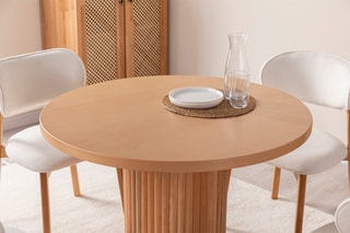 Table à manger Sherion - 100 x 75 x 100 cm