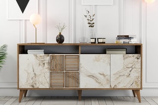 Console 4 portes - 160 x 78 x 35 cm