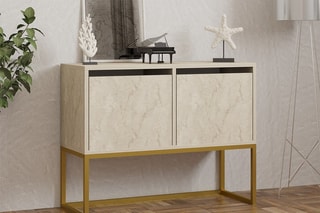 Console 2 abattants Zermat - 90 x 70 x 34 cm
