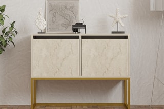 Console 2 abattants Zermat - 90 x 70 x 34 cm