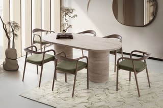 Table à manger Hermes - 180 x 90 x 77 cm