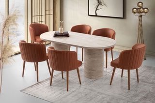 Table à manger Hermes - 180 x 90 x 77 cm
