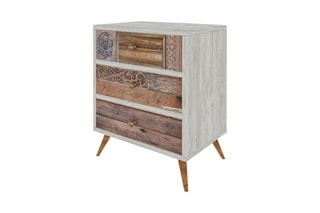Commode 3 tiroirs - 50 x 35 x 60 cm