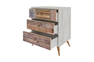 Commode 3 tiroirs - 50 x 35 x 60 cm