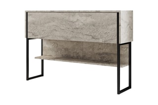 Buffet 1 abattant Luxe - 120 x 80 x 30 cm