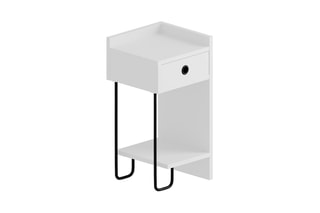 Table de chevet 1 tiroir - 32 x 61 x 30 cm