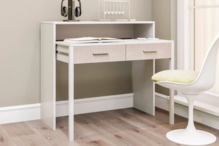 Bureau 2 tiroirs - 99 x 88 x 66 cm