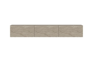 Meuble TV 3 abattants Alfa - 28,6 x 180 x 31,4 cm