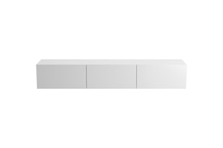 Meuble TV 3 portes Asir - 180 x 30 x 32 cm