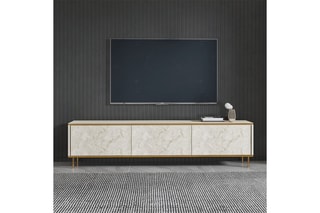 Meuble TV 3 abattants Imaj - 180 x 45,2 x 35 cm