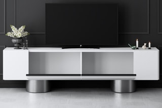 Meuble TV Bohem 2 abattants  - 180 x 30 x 50 cm