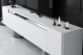Meuble TV Bohem 2 abattants  - 180 x 30 x 50 cm