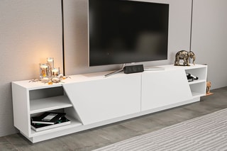 Meuble TV abattant - 240 x 37,1 x 47,4 cm