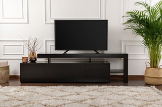 Meuble TV Beliz 2 portes - 192 x 53 x 37 cm