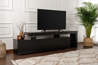 Meuble TV Beliz 2 portes - 192 x 53 x 37 cm