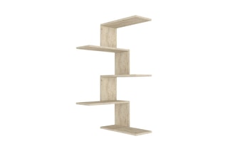 Etagère murale 4 niveaux Caniko - 51,5 x 109 x 29,6 cm