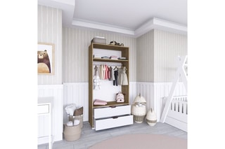 Armoire 2 portes  - 90 x 45 x 183 cm