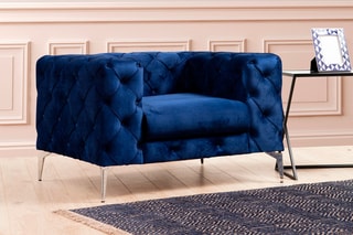 Fauteuil Como - Bleu