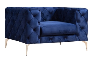 Fauteuil Como - Bleu