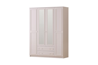 Armoire 4 portes - 140 x 182 x 52 cm