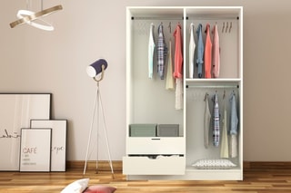 Armoire 3 portes - 120 x 180 x 45 cm