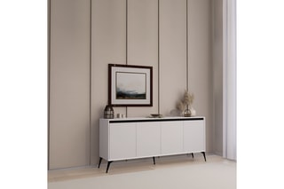Console 4 portes - 180 x 80 x 37,3 cm