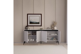 Console 4 portes - 180 x 80 x 37,3 cm