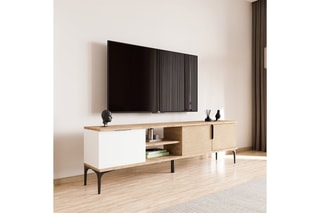 Meuble TV 3 portes Tarz - 180 x 49 x 33 cm