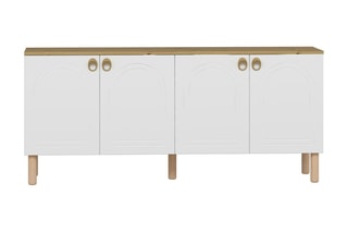 Buffet 4 portes Lotus - 180 x 81 x 45 cm