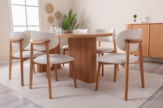 Table à manger Lugias - 180 x 75 x 90 cm