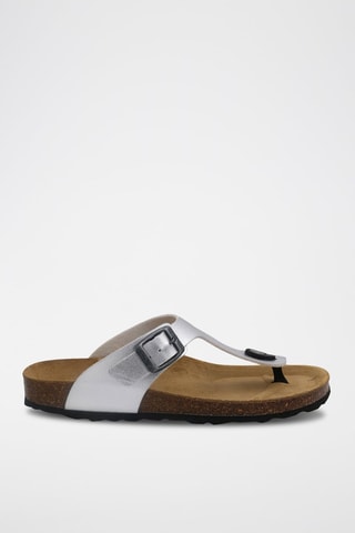 Slippers Zilverkleurig