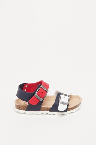 Sandalen Marineblauw en Rood
