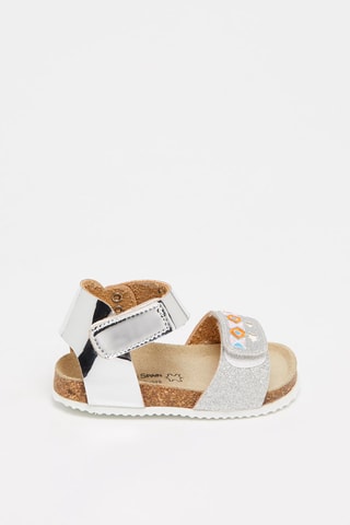 Sandalen Zilverkleurig