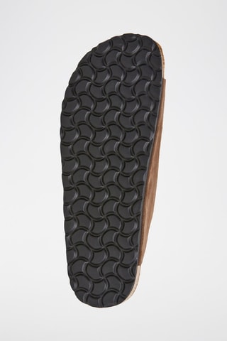 Nubuck Muiltjes - Bruin