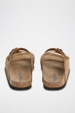 Nubuck Muiltjes - Bruin