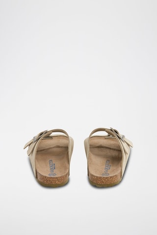 Nubuck Muiltjes - Kaki