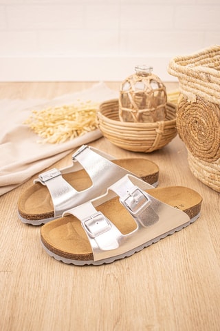 Mules Argenté