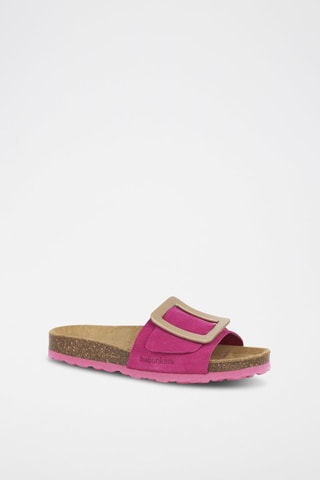 Leren Muiltjes 
Roze