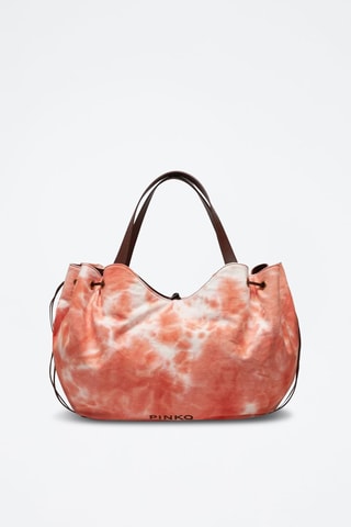 Handtas tie and dye - Oranje