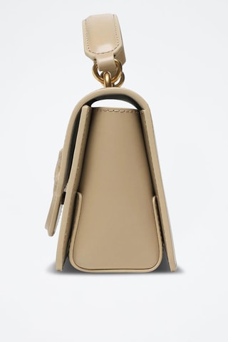 Leren Handtas - Beige