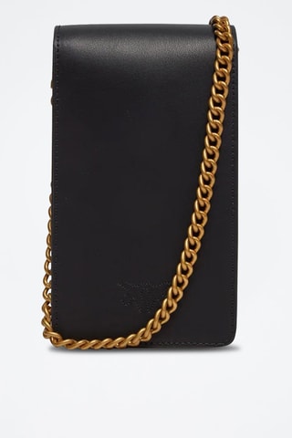 Leren Clutch Zwart