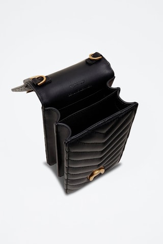 Leren Clutch Zwart