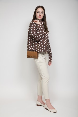 Leren Schoudertas Carson - Camel