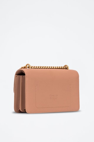 Leren Schoudertas Love One Mini - Koperkleurig