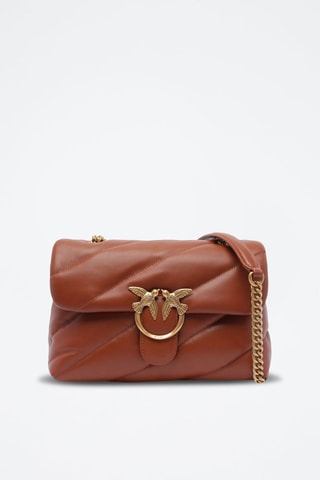 Schaapsleren Schoudertas Love Puff - Camel