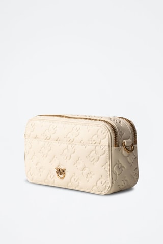 Kalfsleren Schoudertas Modello Carrie - Beige