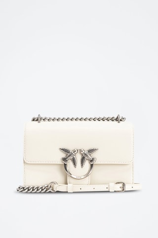 Leren Schoudertas Love One Mini DC - Wit
