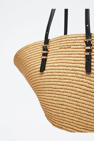 Shopper Beige en Zwart