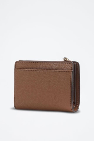 Leren Portefeuille Empire Medium Snap Coin Billfold - Bruin