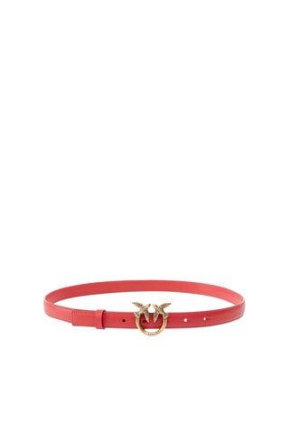 Leren Riem - Rood